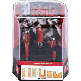 Zestaw 5 frezów uniwersalnych 88-10506P Freud F03FR04805