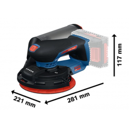 Szlifierka mimośrodowa EXEX18V-150-5 BOSCH EXPERT 0601372901