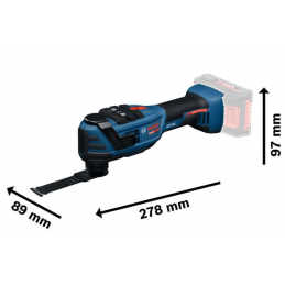 Narzędzie wielofunkcyjne EXOP18V-40 BOSCH EXPERT (L-Boxx) 06012C0101