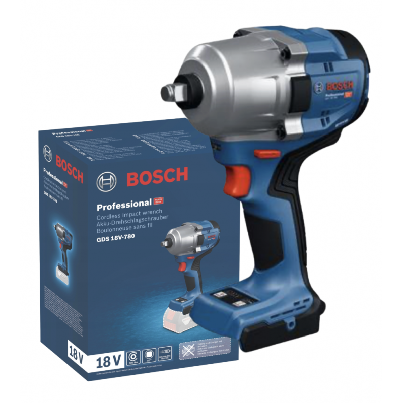 GDS 18V-780 Wkrętarka klucz udarowy aku. 06019P4000 Bosch