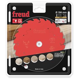 Piła tarczowa drewno, 184 x 20 x 1,6/1 x T24 FR11W010HC FREUD