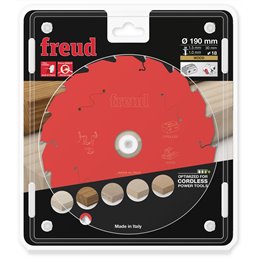 Piła tarczowa drewno, 190 x 30 x 1,5/1 x T18 FR13W010HC FREUD