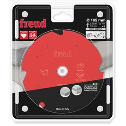 Piła tarczowa włóknocement, 165 x 20 x 1,8/1,2 x T4 FR07F002HC FREUD