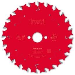 Piła tarczowa drewno, 140 x 20 x 1,8/1,3 x T24 FR04W001H FREUD