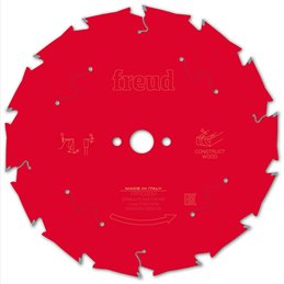 Piła tarczowa drewno konstrukcyjne, 184 x 16 x 2/1,3 x T14 FR11C001H FREUD