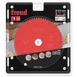 Piła tarczowa płyty laminowane, 210 x 30 x 2,1/1,4 x T66 FR15L001TC FREUD