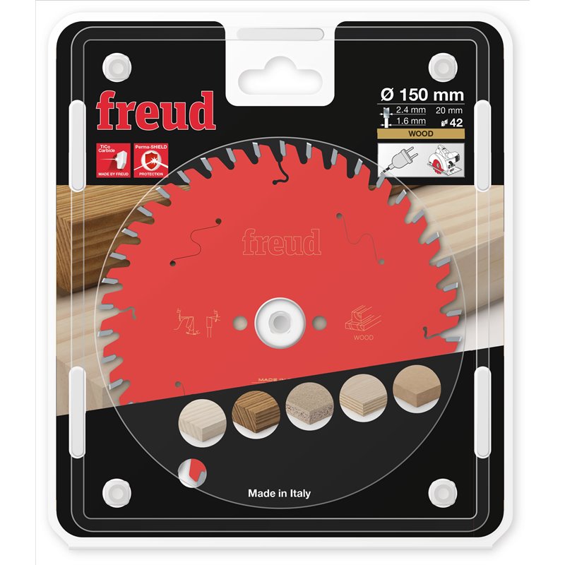 Piła tarczowa drewno, 150 x 20 x 2,4/1,6 x T42 FR05W003H FREUD