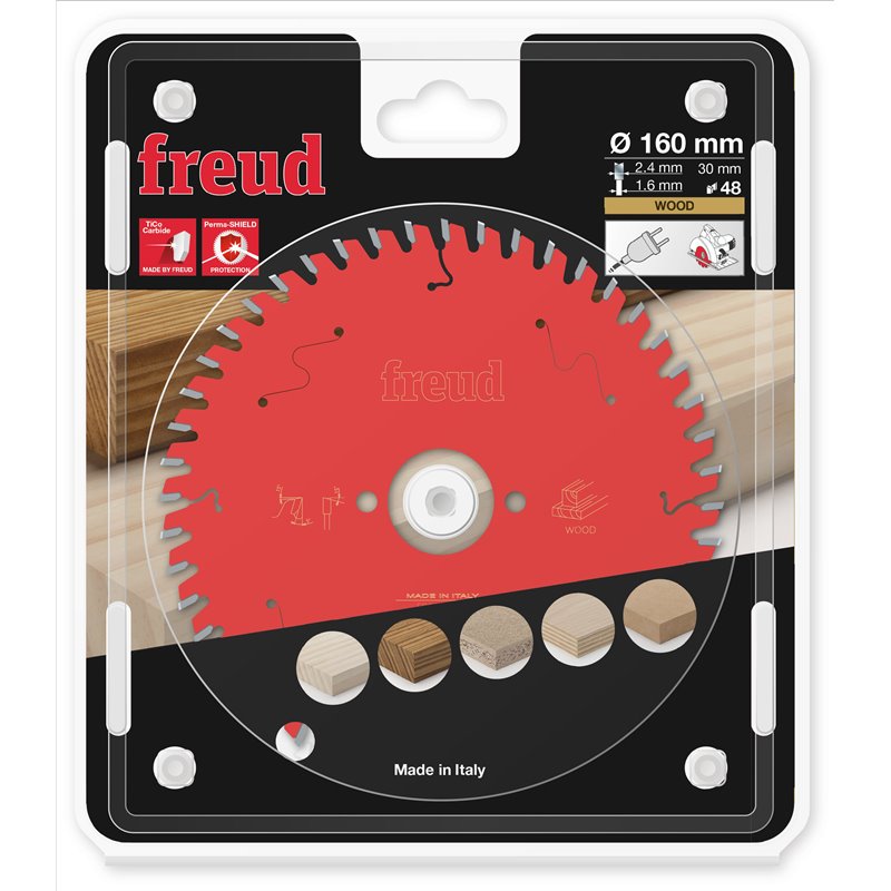 Piła tarczowa drewno, 160 x 30 x 2,4/1,6 x T48 FR06W013H FREUD