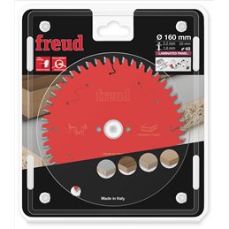 Piła tarczowa płyty laminowane, 160 x 20 x 2,2/1,6 x T48 FR06L001H FREUD