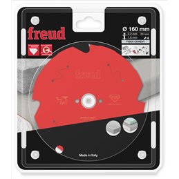 Piła tarczowa włóknocement, 160 x 20 x 2,2/1,6 x T4 FR06F001H FREUD