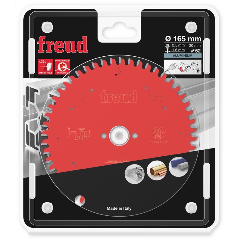 Piła tarczowa do aluminium 165x2,5x30 mm Z56 Freud F03FS09809