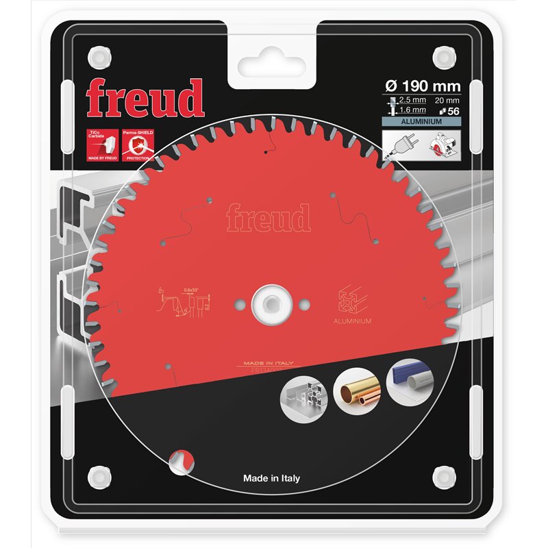 Piła tarczowa aluminium, 190 x 20 x 2,5/1,6 x T56 FR13A001H FREUD