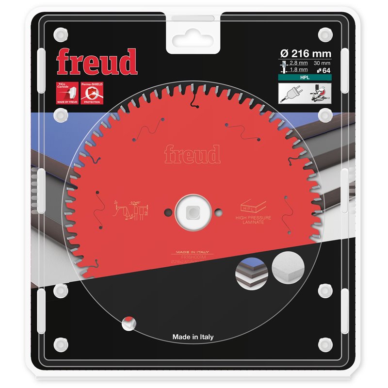 Piła tarczowa 216mm x 30mm 64T F03FS09872 Freud