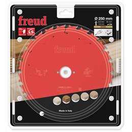 Piła tarczowa do drewna litego FR23W001T 250x30 24z FREUD