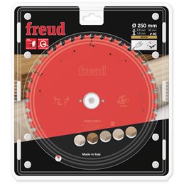 Piła tarczowa drewno, 250 x 30 x 2,8/1,8 x T40 FR23W002T FREUD