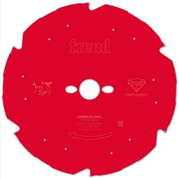 Piła tarczowa włóknocement, 254 x 30 x 2,4/1,8 x T6 FR24F001M FREUD