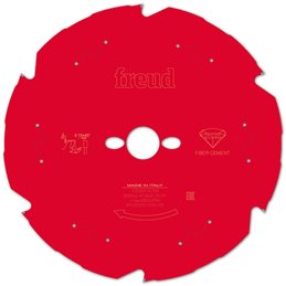 Piła tarczowa włóknocement, 260 x 30 x 2,4/1,8 x T6 FR26F001M FREUD