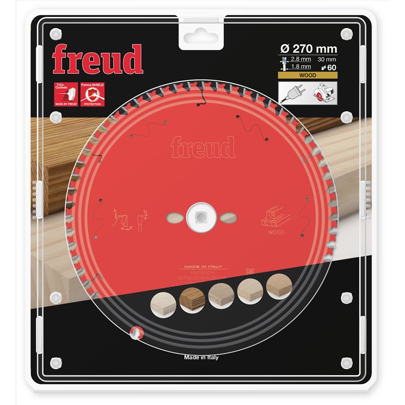 Piła tarczowa drewno, 270 x 30 x 2,8/1,8 x T60 FR27W001H FREUD