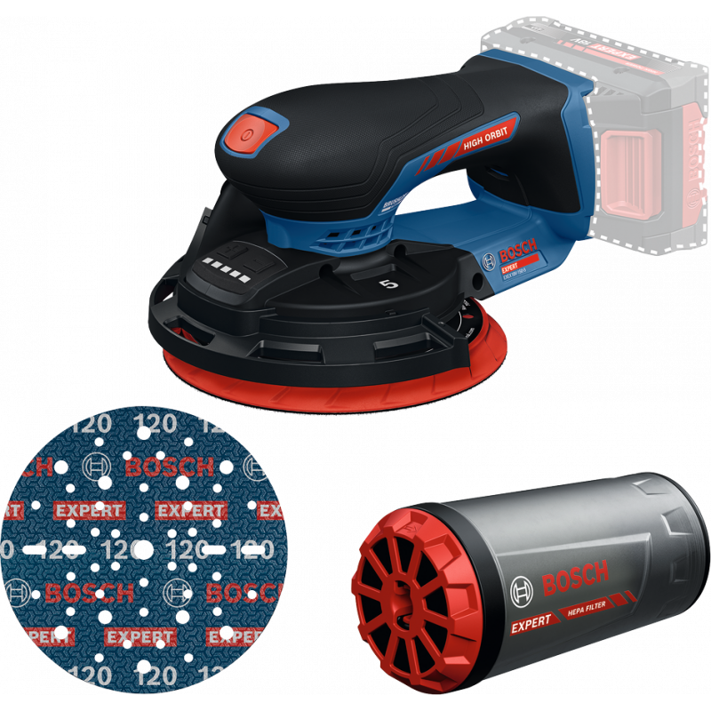 Szlifierka mimośrodowa EXEX18V-150-5 BOSCH EXPERT 0601372901