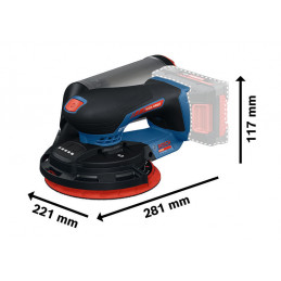 Szlifierka mimośrodowa EXEX18V-150-5 BOSCH EXPERT 0601372901