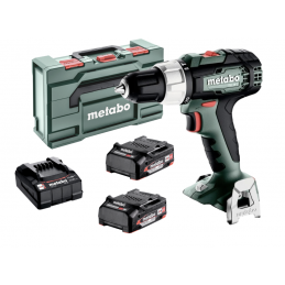 Wiertarka udarowa Metabo SB 18 L 18V 2x2,0Ah | Zestaw