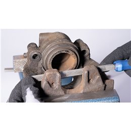 PFERD  Pilniki do zacisków hamulcowych 200 mm x 12,5 mm uzębienie frezowane z uchwytem