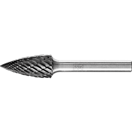 PFERD  Wysokowydajny trzpień frezarski ze stopów twardych ALLROUND kształt pocisku SPG Ø 12 x 25 mm, trzonek Ø 6 mm HICOAT uniwe