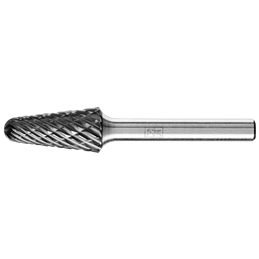 PFERD  Wysokowydajny trzpień frezarski ze stopów twardych ALLROUND, kształt stożkowy KEL, ø 12 x 25 mm, ø trzpienia 6 mm, HICOAT
