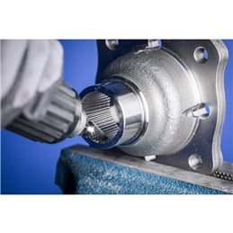 PFERD  Wysokowydajny trzpień frezarski ze stopów twardych ALLROUND kształt ostrostożkowy SKM Ø 12 x 25 mm, trzonek Ø 6 mm HICOAT