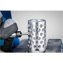 PFERD  Wysokowydajny trzpień frezarski ze stopów twardych ALLROUND kształt kulisty KUD Ø06 x 05 mm trzpień Ø3 mm uniwersalne gru