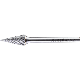 PFERD  Wysokowyd. trzp. frezarski ze stopów twardych ALLROUND kształt ostrostożkowy SKM Ø 06x13 mm, trzonek Ø3 mm uniwersalny do