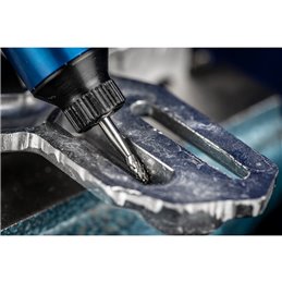 PFERD  Wysokowydajny trzpień frezarski ze stopów twardych ALLROUND kształt kropli TRE Ø 03 x 07 mm trzpień Ø 3 mm uniwersalne gr