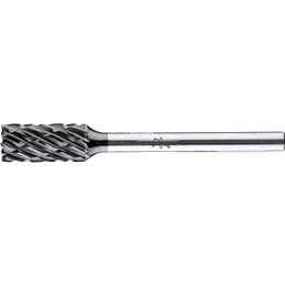 PFERD  Wysokow. trzpień frezarski ze stopów twardych ALLROUND, walcowy ZYAS, z uzębieniem czołowym, Ø6x13mm, Øtrz. 3mm, powłoka 