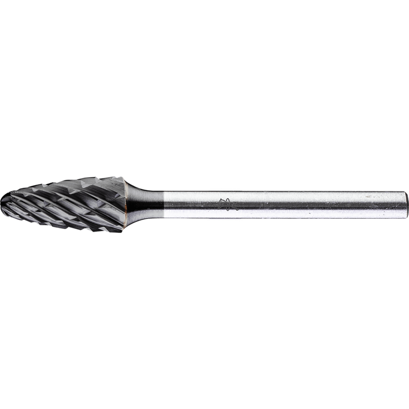 PFERD  Wysokowydajny trzpień frezarski ze stopów twardych ALLROUND, kształt drzewa RBF, Ø 6 x 13 mm, Ø trzonka 3 mm, powłoka HIC