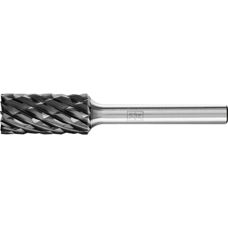 PFERD  Wysokowydajny trzpień frezarski ze stopów twardych STEEL, kształt walcowy ZYAS czołowy Ø 12 x 25 mm, trzonek Ø 6 mm HICOA