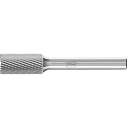 PFERD  Wysokow. trzpień frezarski ze stopów twardych walec ZYAS,z uzębieniem czołowym,Ø10x20mm,Øtrzonka 6mm Z5,powłoka HICOAT,un
