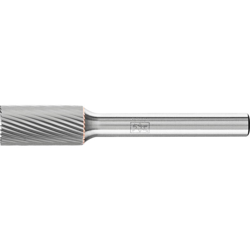PFERD  Wysokow. trzpień frezarski ze stopów twardych walec ZYAS,z uzębieniem czołowym,Ø10x20mm,Øtrzonka 6mm Z5,powłoka HICOAT,un