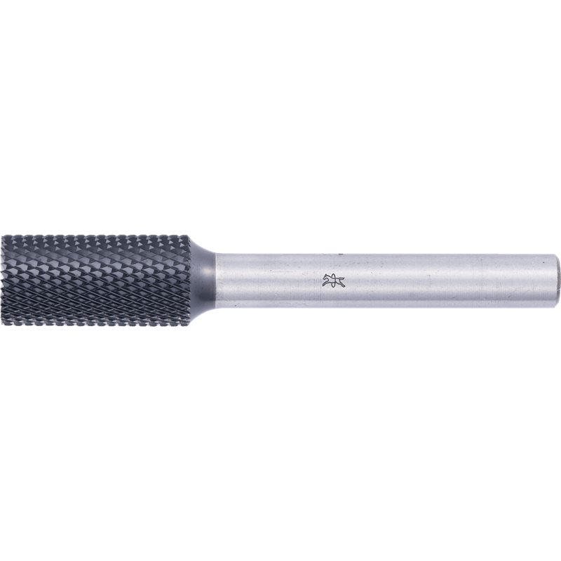 PFERD  Wysokow. trzpień frezarski ze st. tw. MICRO, cylinder ZYAS, z uzęb. czołowym, Ø10x20mm, Øtrzonka 6mm, powłoka HICOAT, do 