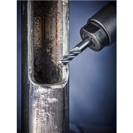 PFERD  Wysokowydajny trzpień frezarski ze stopów twardych INOX kształt walcowy ZYA Ø 12 x 25 mm trzpień Ø 6 mm HICOAT do stali n