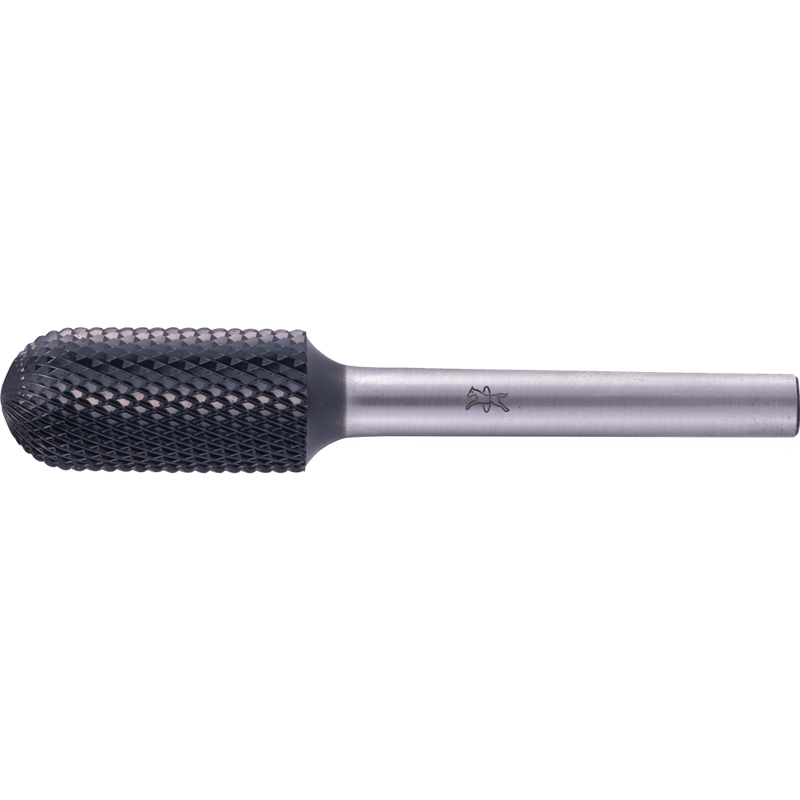 PFERD  Wysokow. trzpień frezarski ze stopów twardych MICRO,kształt kulisto-walcowy WRC,Ø12x25mm,Øtrz. 6mm,powłoka HICOAT,do obró