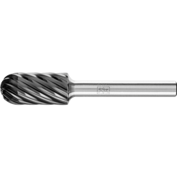 PFERD  Wysokowyd. trzp. frezarski ze stopów twardych INOX kształt kulisto-walcowy WRC Ø 12 x 25 mm trzpień Ø 6 mm HICOAT do stal