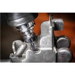 PFERD  Wysokowyd. trzp. frezarski ze stopów twardych INOX kształt kulisto-walcowy WRC Ø 12 x 25 mm trzpień Ø 6 mm HICOAT do stal