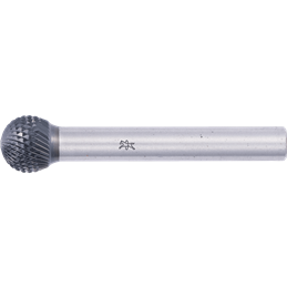 PFERD  Wysokowydajny trzpień frezarski ze stopów twardych MICRO, kulisty KUD, Ø 10 x 9 mm, Ø trzonka 6 mm, powłoka HICOAT, do ob