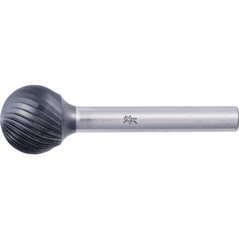 PFERD  Wysokowydajny trzpień frezarski ze stopów twardych, kształt kulisty KUD, Ø 16x14 mm, Ø trzonka 6mm Z3, powłoka HICOAT, un