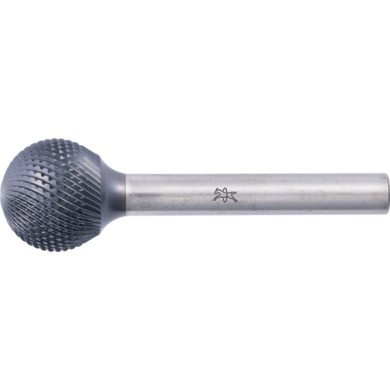 PFERD  Wysokowydajny trzpień frezarski ze stopów twardych MICRO, kulisty KUD, Ø 16x14 mm, Ø trzonka 6 mm, powłoka HICOAT, do obr