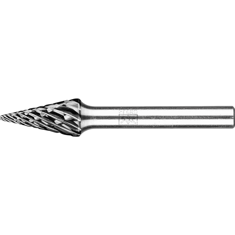 PFERD  Wysokowydajny trzpień frezarski ze stopów twardych STEEL kształt ostrostożkowy SKM Ø 10 x 20 mm trzpień Ø 6 mm HICOAT do 