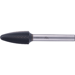 PFERD  Wysokow. trzpień frezarski ze stopów twardych MICRO, kształt drzewa RBF, Ø12x25mm, Øtrzonka 6mm, powłoka HICOAT, do obrób