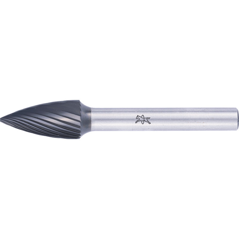 PFERD  Wysokowydajny trzpień frezarski ze stopów twardych ostrołuk SPG, Ø 10 x 20 mm, Ø trzonka 6 mm Z3, powłoka HICOAT, uniwers
