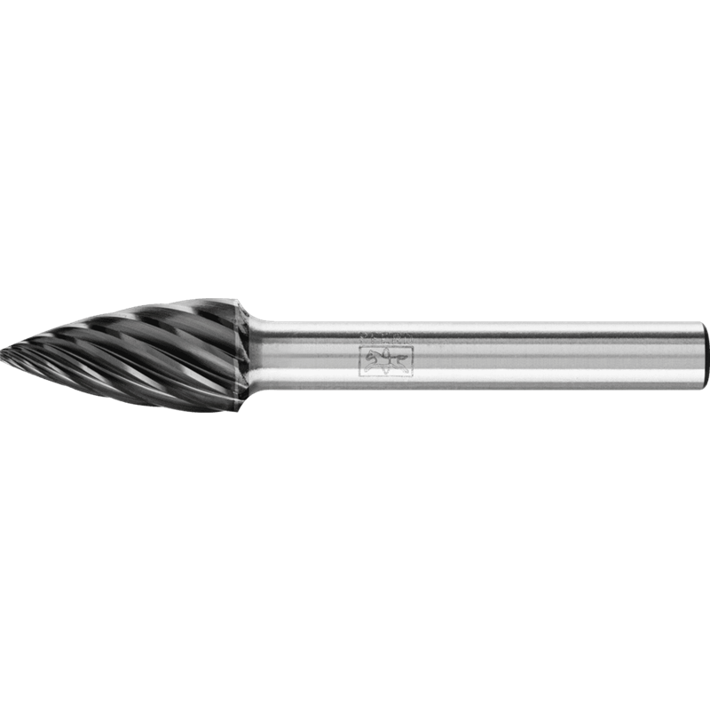 PFERD  Wysokowydajny trzpień frezarski ze stopów twardych INOX kształt pocisku SPG Ø 10 x 20 mm trzpień Ø 6 mm HICOAT do stali n