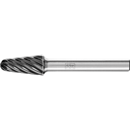 PFERD  Wysokowyd. trzp. frezarski ze stopów twardych INOX, kształt stożkowy KEL, ø 10 x 20 mm, ø trzpienia 6 mm, HICOAT, do stal